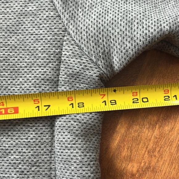 EUC Gray with white trim Zyia full zip jacket - Picture 7 of 15